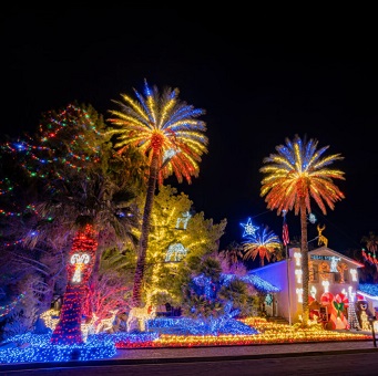 Best Christmas Light Displays in the Desert