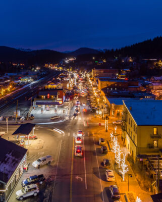 Truckee At Night